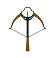 icon crossbow vector image