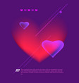 love poster vintage cinema promotional printing vector image