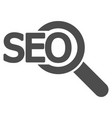 seo tool icon vector image