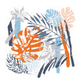 cool abstract drawing modern vector image vector image