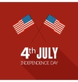 american independence day patriotic background vector image vector image
