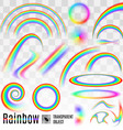 rainbow vector image