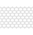 hexagon rhombus geometric seamless pattern texture vector image