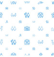 mother icons pattern seamless white background vector image vector image