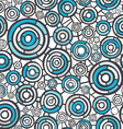 abstract circle pattern vector image vector image