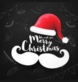 merry christmas and happy new year background vector image vector image