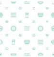 jackpot icons pattern seamless white background vector image vector image
