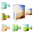 packaging box vector image