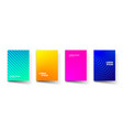 pattern gradient background abstract templates vector image