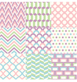 retro seamless pattern vector image