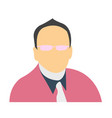 avatar icon man symbol vector image