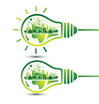 green city vector image