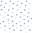 small swallow birds seamless pattern vector image vector image