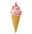 ice-cream cone vector image