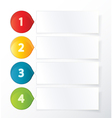 design template vector image vector image