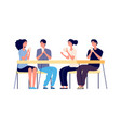 board game evening friends meeting happy players vector image