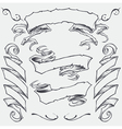 ribbons set vector image