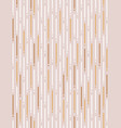 seamless vertical stripe pattern brown vector image vector image
