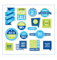 after christmas and end of season sale designs vector image vector image