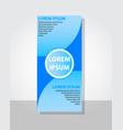 poster flyer pamphlet brochure cover design vector image vector image