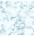 white and blue marble texture background vector image