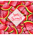 summer time poster wallpaper for fun party vector image vector image
