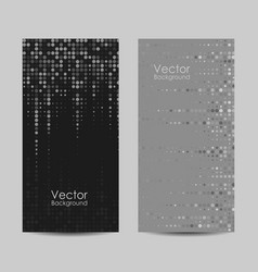 Grey tone color shade background with code Vector Image