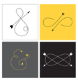 arrow element vector image vector image