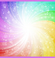 abstract rainbow background vector image