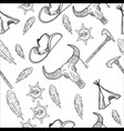 american tribal native symbols vector image