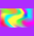 holographic abstract background cover design vector image vector image