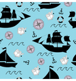 sea seamless background vector image