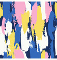 abstract brushstroke background colorful patter vector image