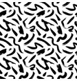 swirled lines seamless pattern blots dots vector image vector image
