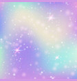 valentine background with pink glitter hearts vector image