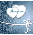 happy valentines day and weeding card vector image