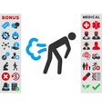 fart icon vector image