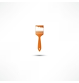 paint brush icon vector image