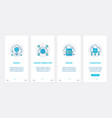 online cloud connection global technology ux ui vector image vector image