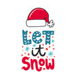 christmas poster vector image