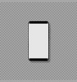 realistic 3d mobile smartphone mockup vector image