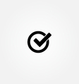check mark icon vector image