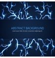 abstract background with lightnings and text vector image