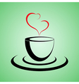 coffee lovers vector image