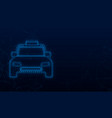 get a taxi icon taxi banner online mobile vector image
