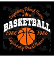 basketball championship logo set and design vector image