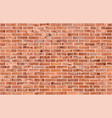 brown brick wall seamless background vector image