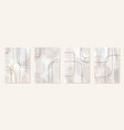 abstract art biege nude watercolor stains vector image vector image