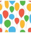 party balloons pattern vector image