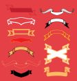 ribbons vector image